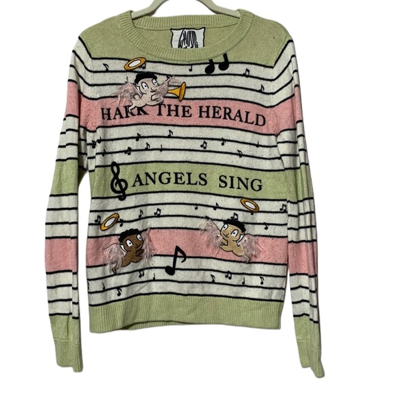 Whoopi Goldberg Hark The Herald Angels Ugly Christmas Sweater - Picture 1 of 6